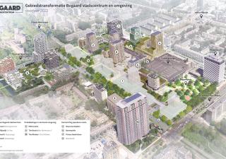 Impressie toekomstplan Bogaard stadscentrum