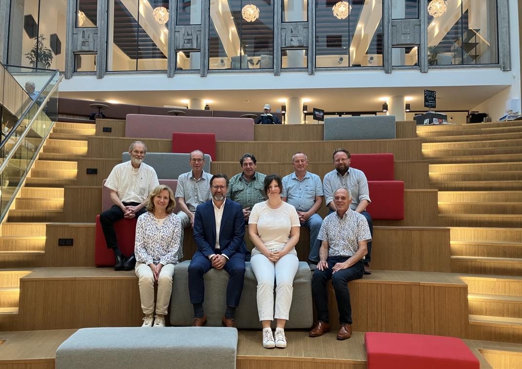 De Adviesraad Energietransitie in het huis van de stad. 