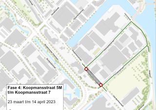Werkzaamheden Koopmansstraat Fase4