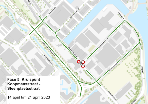 Werkzaamheden Koopmansstraat Fase 5