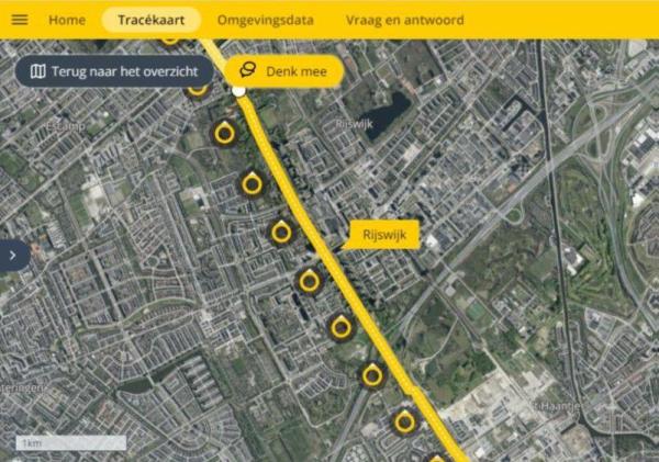 Tracekaart WarmtelinQ Rijswijk