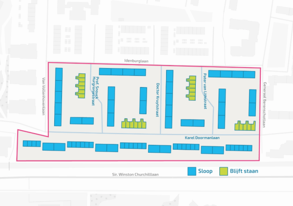 Plattegrond Te Werve Oost