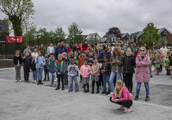 Foto van opening Krajicek Playground