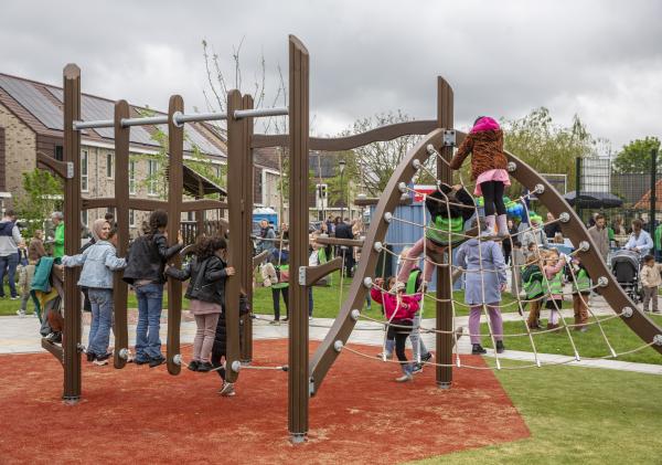 Foto van speeltoestel bij Krajicek Playground