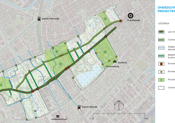 Overzichtsplattegrond Landgoederenzone