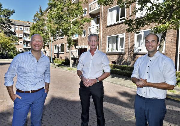 Foto van Armand vd Laar, Gijs van Malsem en Rob van den Broeke.