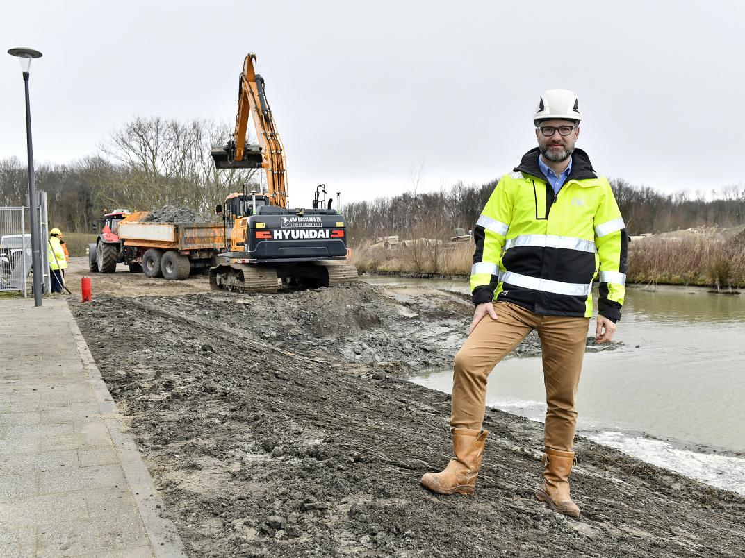 Natuurvriendelijke oever Raaigrasstraat