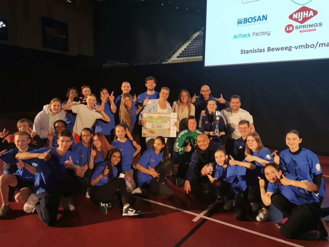 Stanislascollege Rijswijk wint verkiezing Sportiefste school van Nederland 2023
