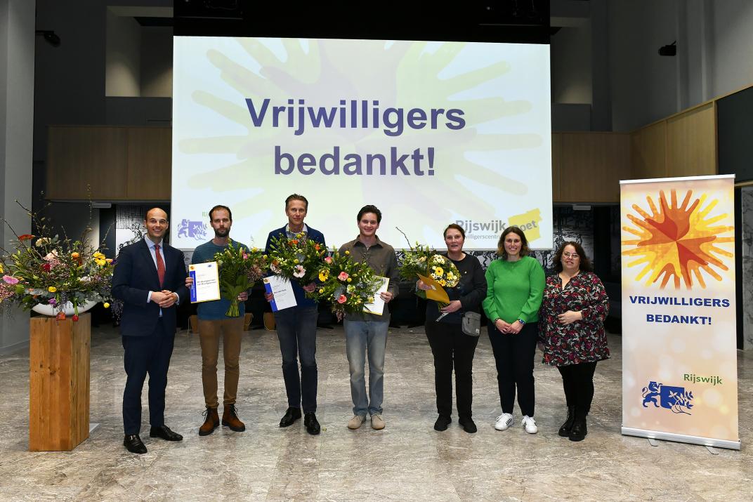 Uitreiking van de Rijswijkse Vrijwilligersprijzen 2024