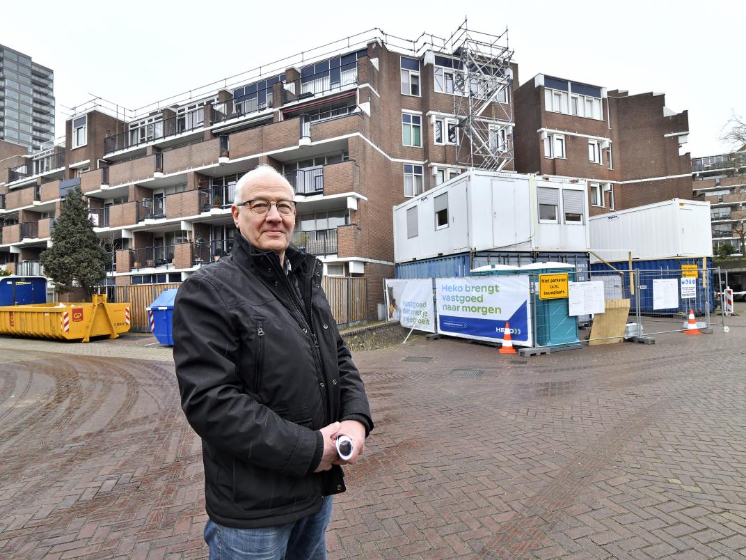 Foto van Jos Notenboom op Marshallplein