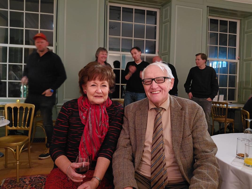 Wim Zweekhorst met vrouw